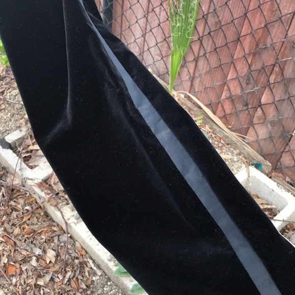 COPY - Theory velvet tuxedo pants w/satin side stripes - Picture 6 of 11